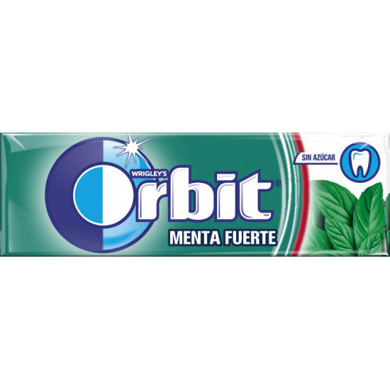 ORBIT MENTA FUERTE 14G UNIDAD