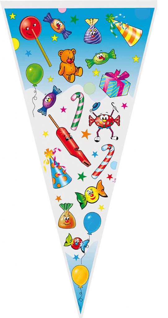 BOLSA CONO CANDY 30X60 100U