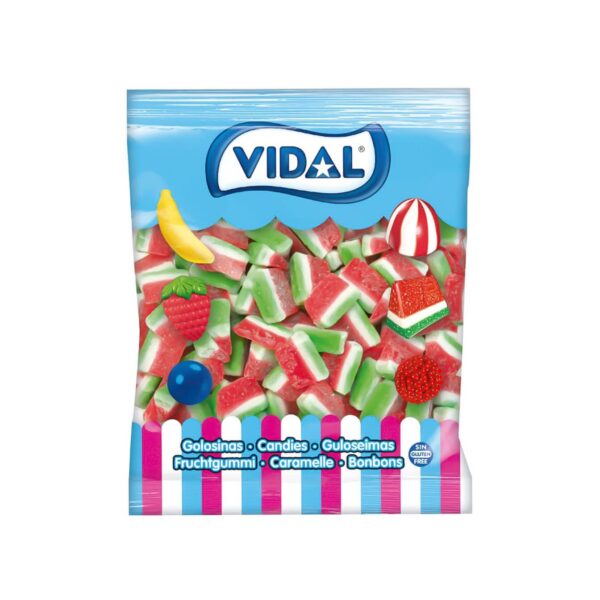 TAJADAS SANDIA 1KG VIDAL.