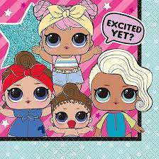 SERVILLETAS LOL SURPRISE 16U