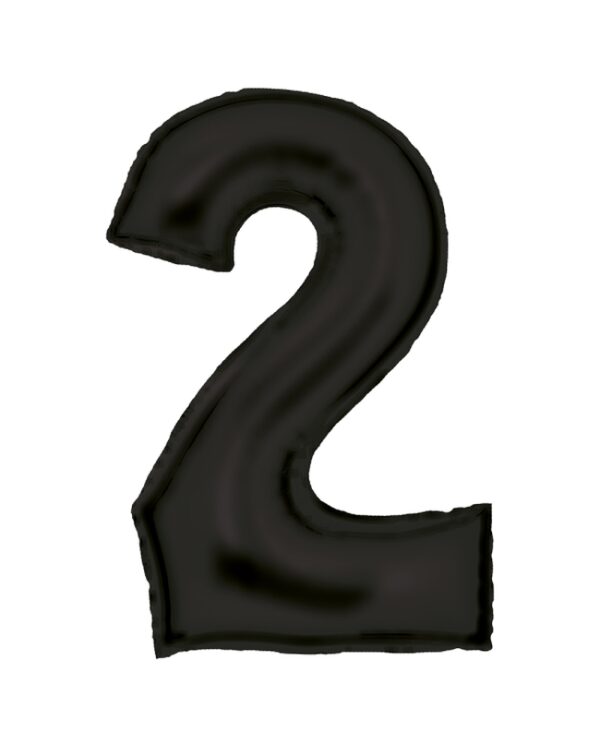 NUMERO 2 NEGRO 86CM