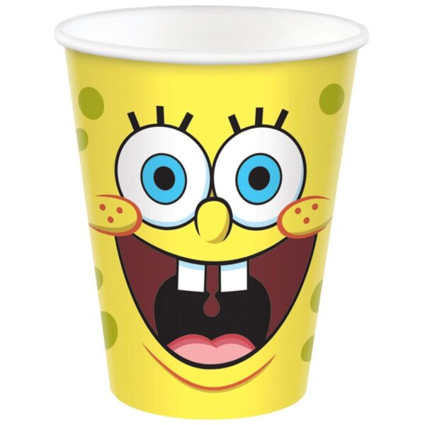 VASOS BOB ESPONJA 8U