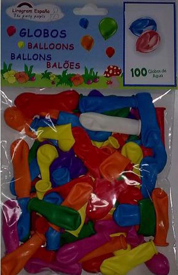 GLOBOS DE AGUA 100U