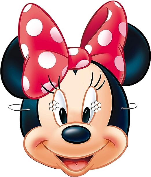 PACK 6 CARETAS MINNIE MOUSE
