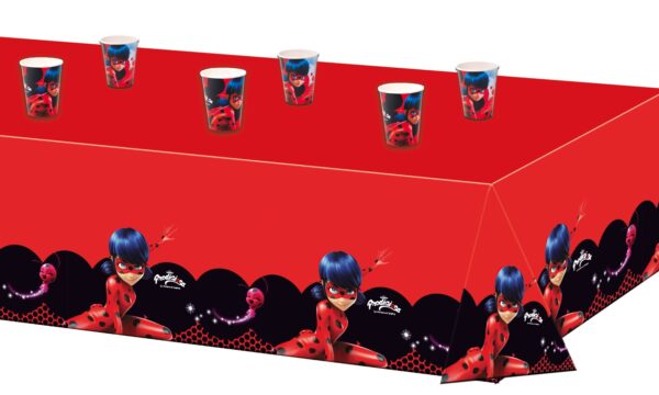 MANTEL PLASTICO LADYBUG 1,20x1,80