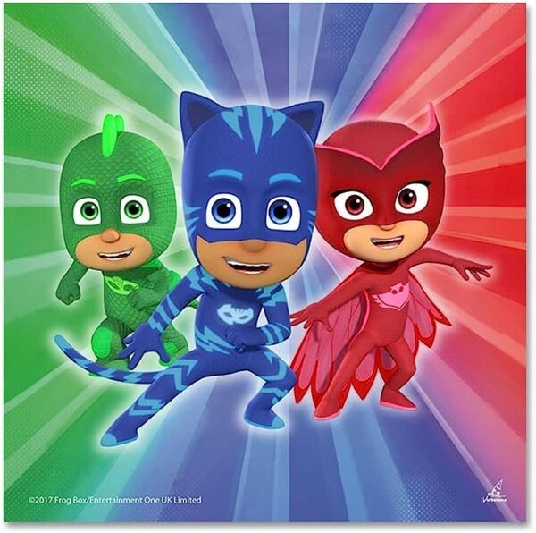 SERVILLETAS PJ MASK 20U