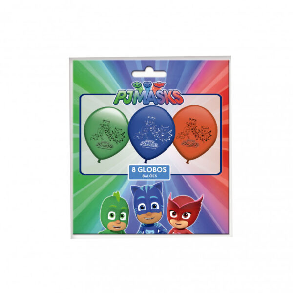 PJ MASKS GLOBOS LATEX 8U