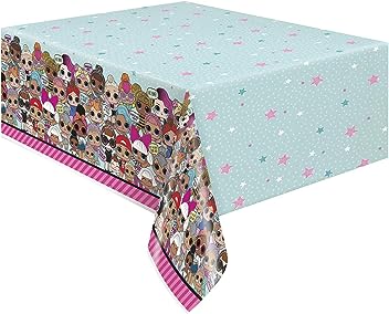 MANTEL PLASTICO LOL SURPRISE 1,37x2,13
