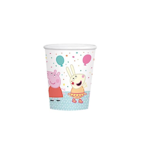 VASOS PEPPA PIG PARTY 8U