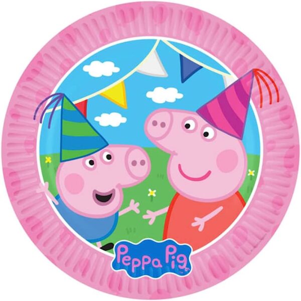 PLATOS PEPPA PIG 23CM 8U