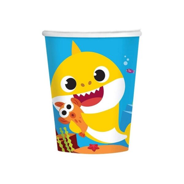 VASOS BABY SHARK 8U