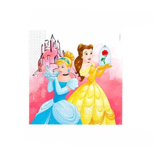 SERVILLETAS PRINCESAS DISNEY 20U