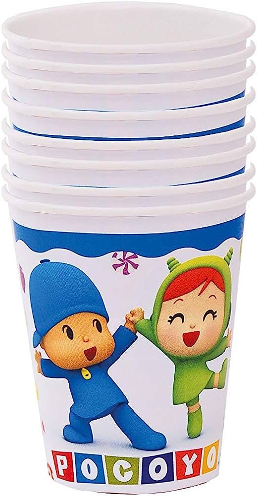 VASOS POCOYO 8U
