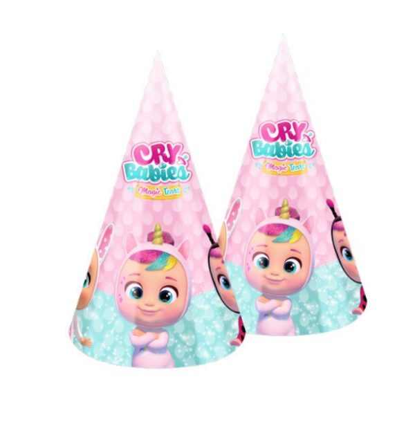 PACK 6 GORROS BEBES LLORONES