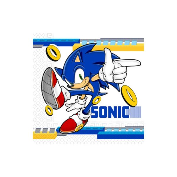 SERVILLETAS SONIC 20U
