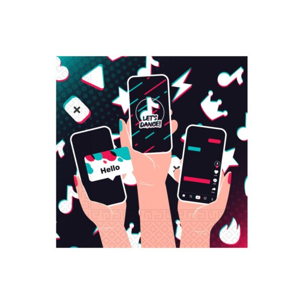 SERVILLETAS TIK TOK 20U