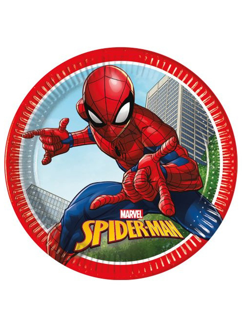 PLATOS SPIDERMAN 23CM 8U