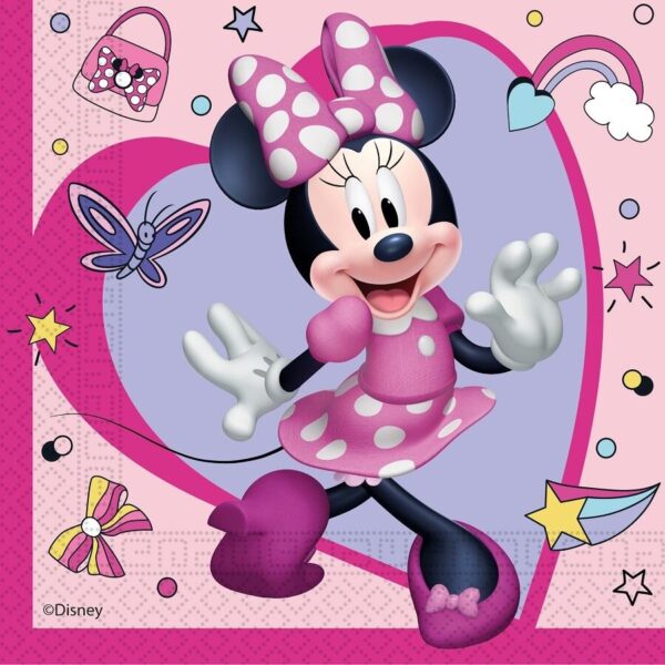 SERVILLETAS MINNIE MOUSE 20U