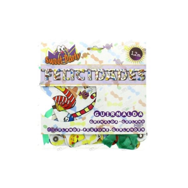 GUIRNALDA FELICIDADES SWEET PARY 1.20M