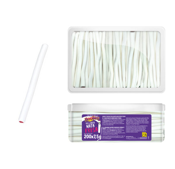 RELLENITO NATA FRESA 200U BOOLIES.