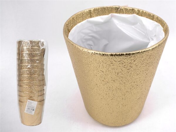 MACETA ORO BRILLO 14CM