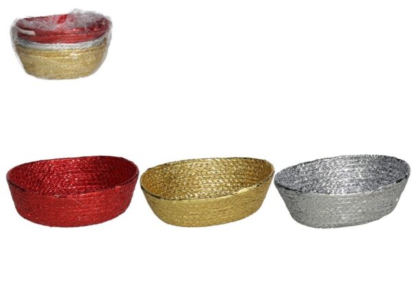 CESTO REDONDO ARENAL 24X8 CM