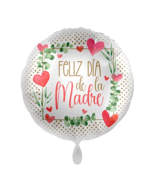 GLOBO FOIL FELIZ DIA DE LA MADRE 43CM