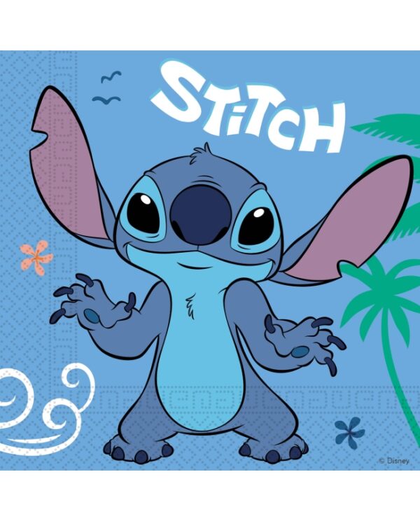 STITCH & ANGEL SERVILLETAS 20U