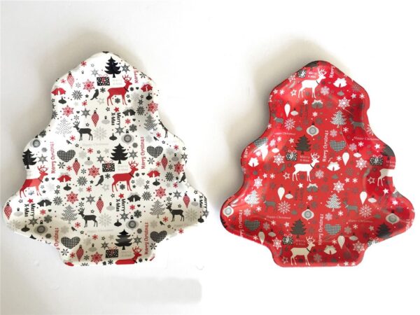 BANDEJA PINO NAVIDAD 32X30,5 CM