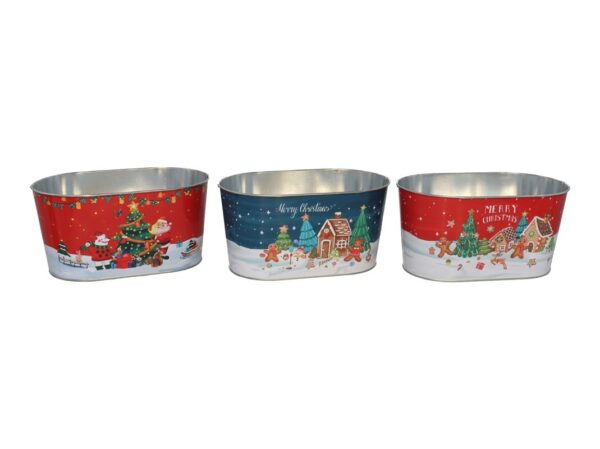 CUBO OVALADO SNOW 22.5X13.5X11 CM