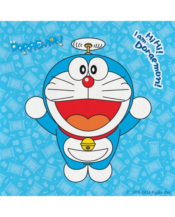 SERVILLETAS DORAEMON 20U