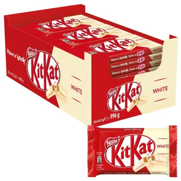 KIT KAT BLANCO 41.5GR 24 UNIDADES