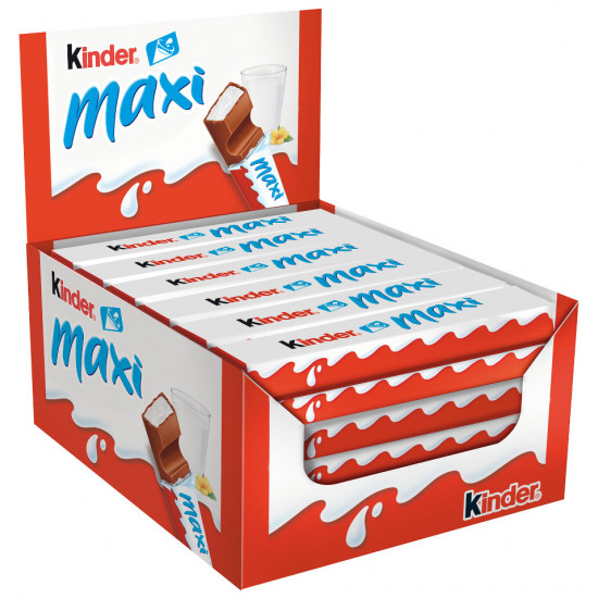 KINDER MAXI 36 UNIDADES