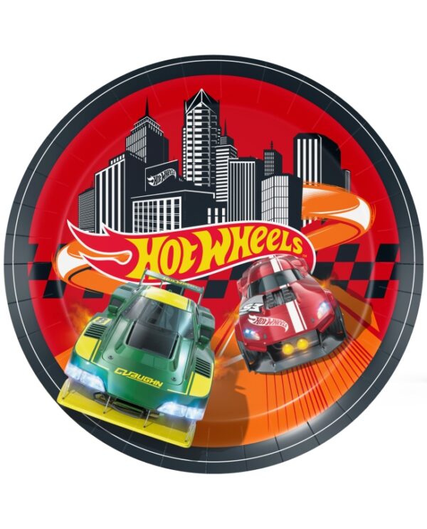 PLATOS HOT WHEELS 23CM 8U