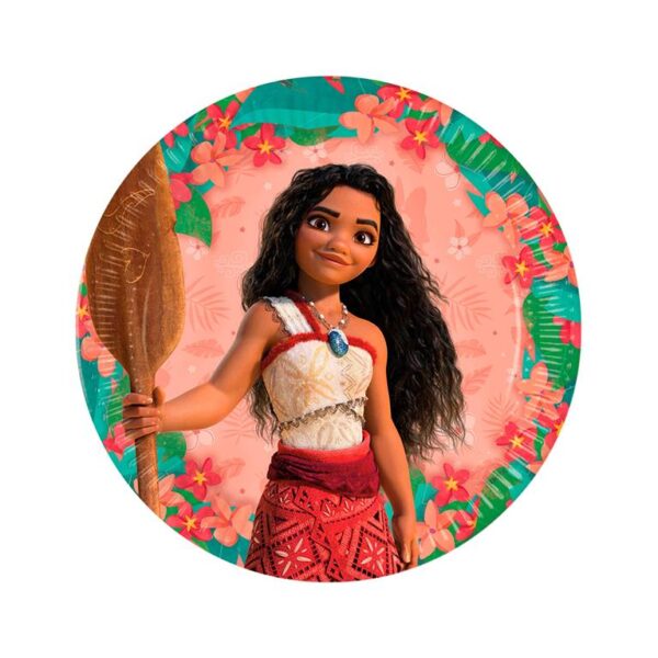 VAIANA 8 PLATOS 23CM