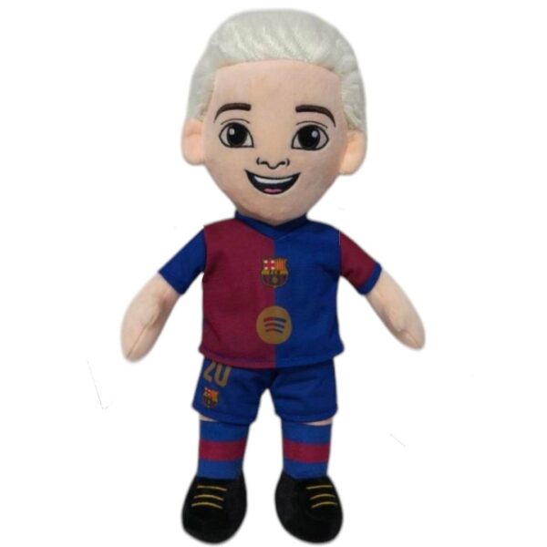 PELUCHE FC BARCELONA DANI OLMO 40CM