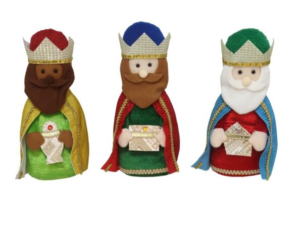 FIGURA REY MAGO HANS 13X10X31 CM